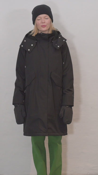 Danefae Danenorth Wind Winterparka Schwarz
