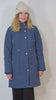Danefae Winter Regenparka Dames Danenora Dark Grey Blue