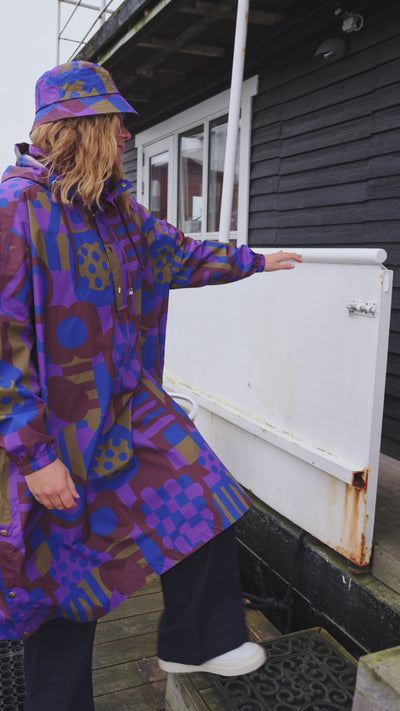 Danedream Drops Poncho Purple Patchland