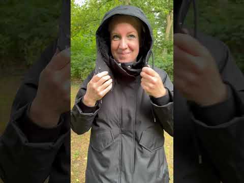 Danefae Danenorth Wind Winterparka Schwarz