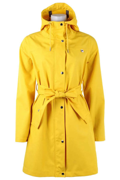 Danefae Regenmantel Damen Danerainlover Dark Yellow