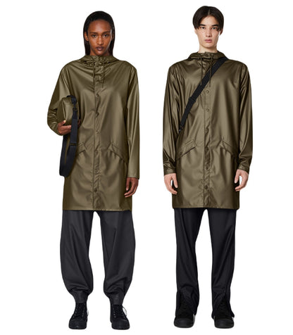 RAINS long jacket Metallic Raincoat from the RAINS brand