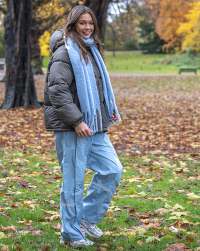Hello Rain Premium Regenhose – Perlblau